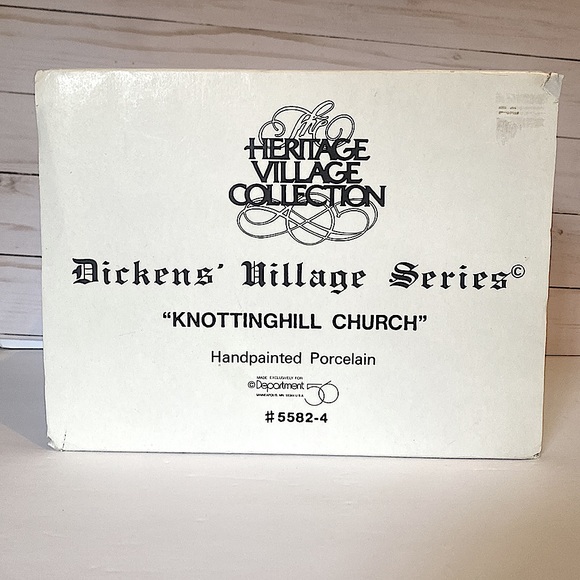 DEPARTMENT 56 - Knottinghill Church – Heritage Village - Dickens Village - Picture 9 of 9